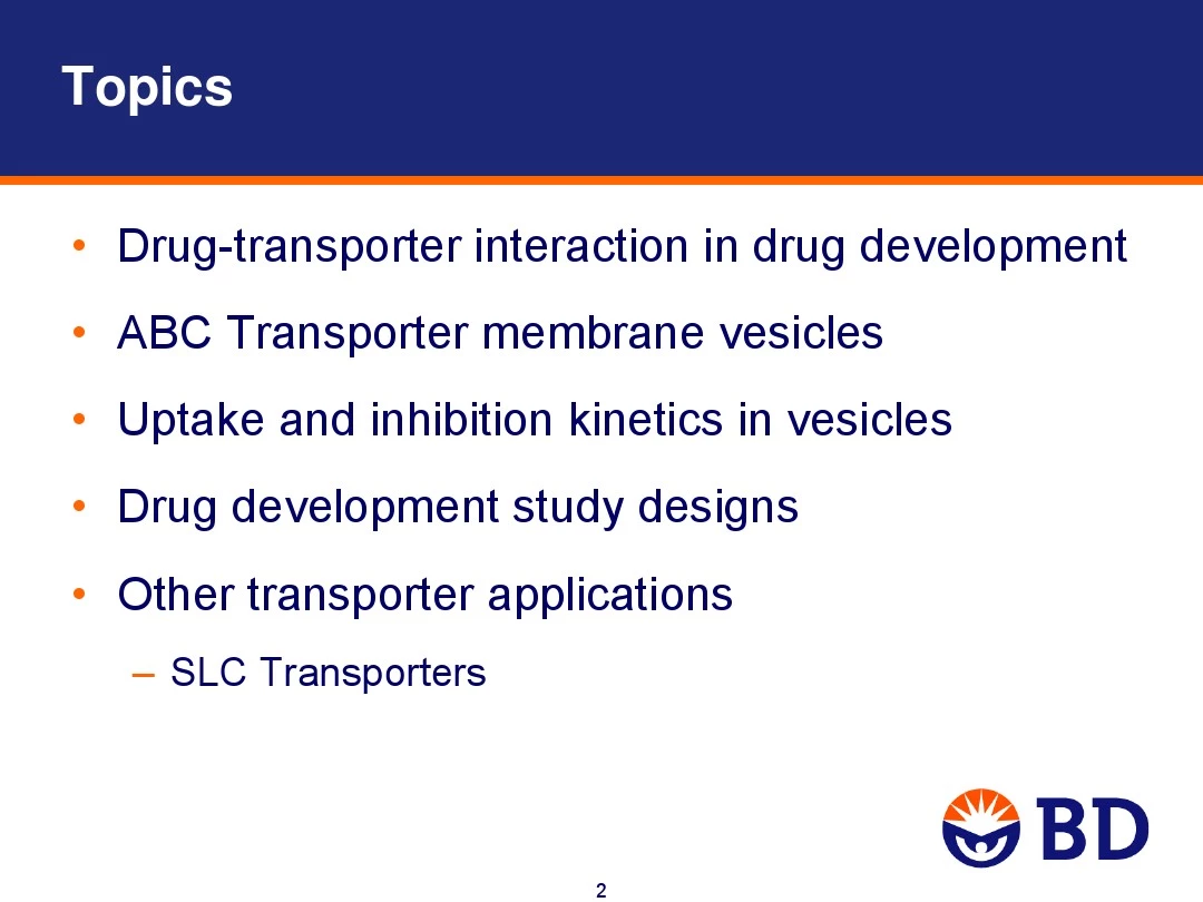 BD-Application of BCRP, BSEP and MRP2 Transporter Vesicles in Drug Development Studies