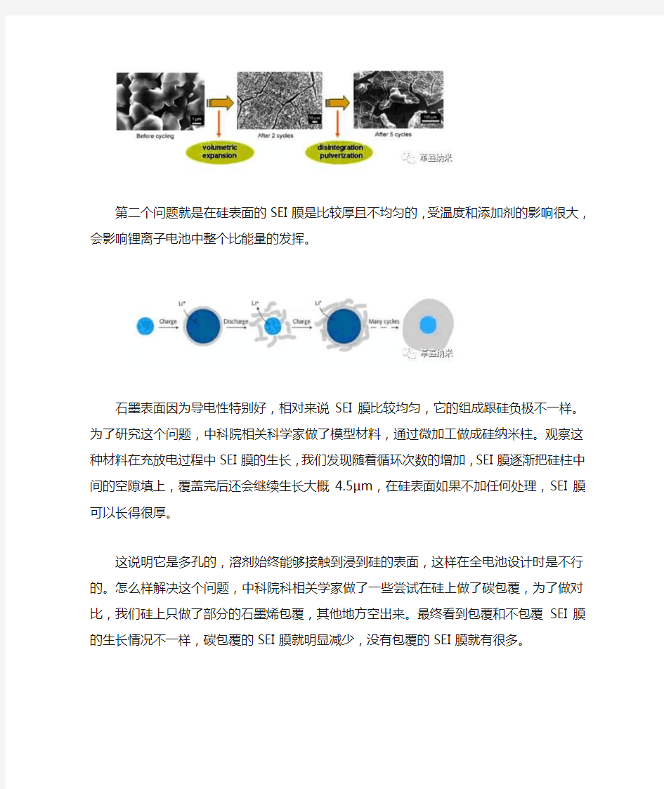 (完整版)硅碳材料是最有潜力的锂电池负极