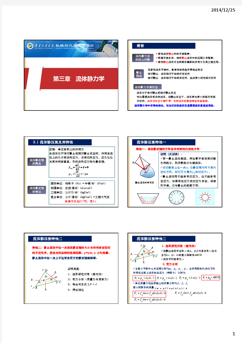 工程流体力学课件