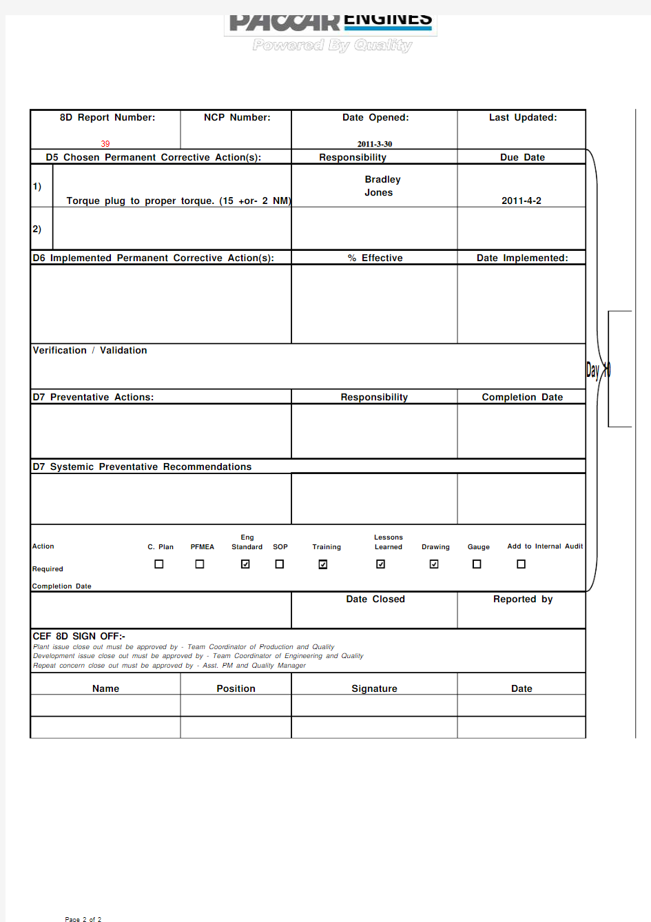 8D form--8d报告