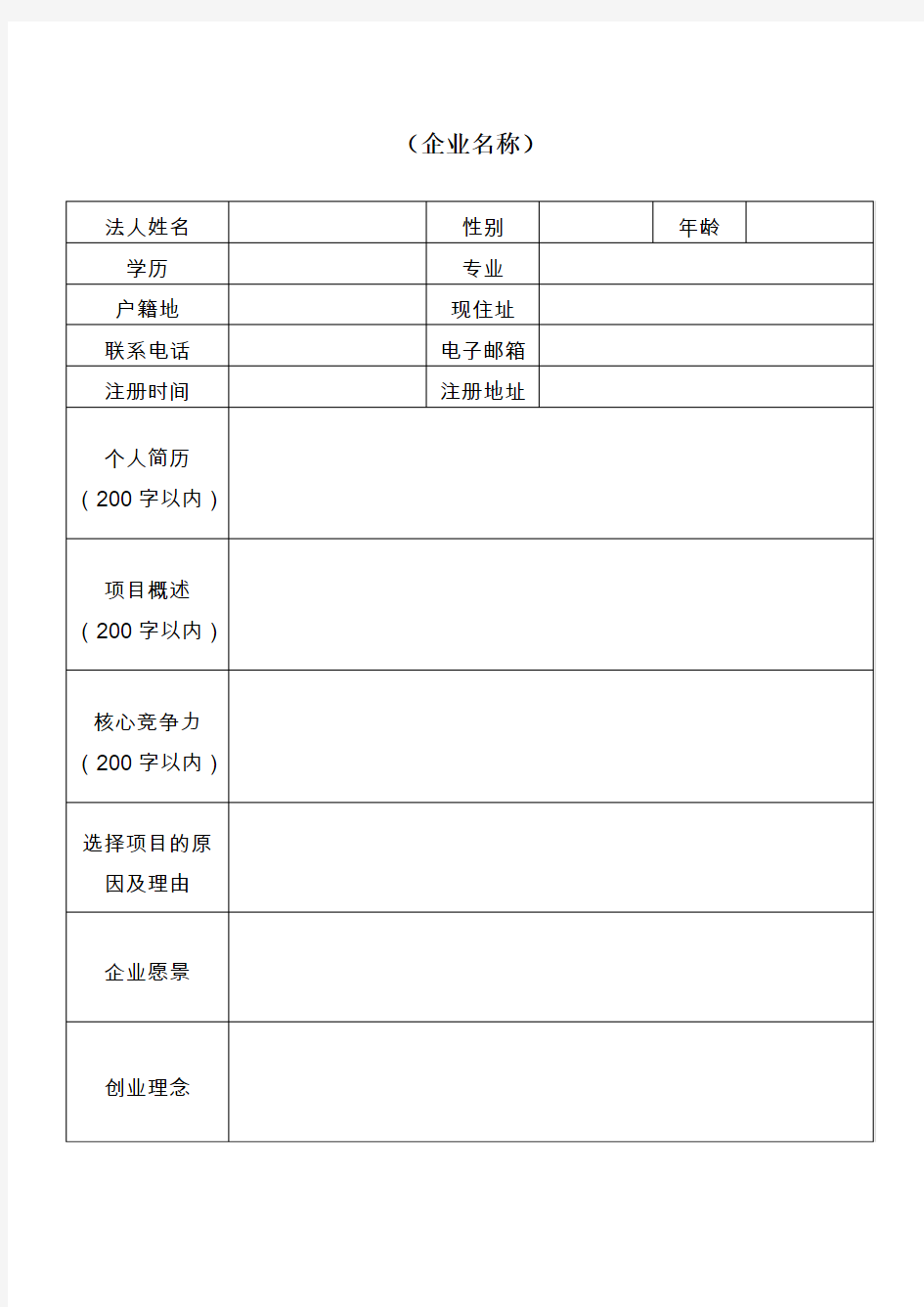 项目申报模块操作流程