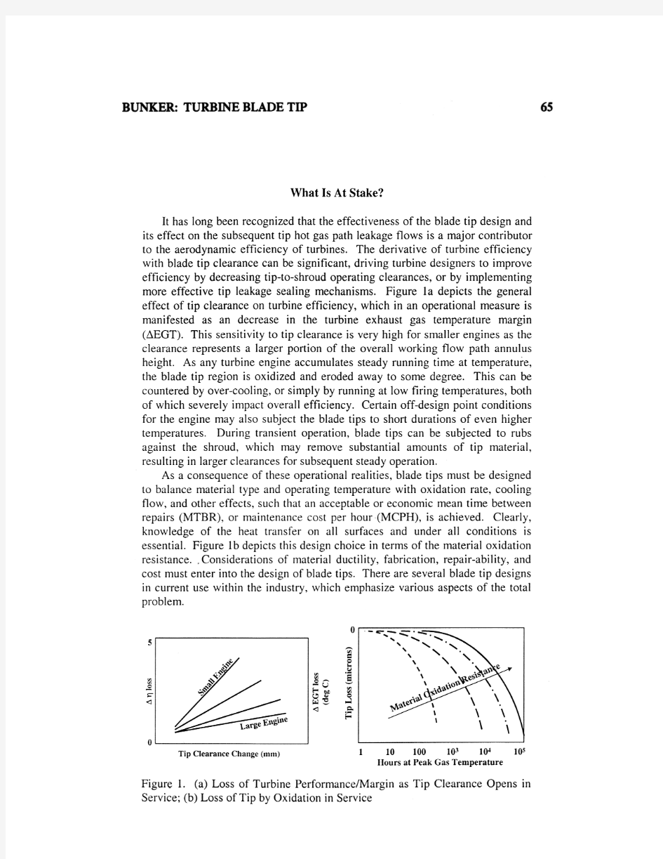 A Review of Turbine Blade Tip Heat Transfer (pages 64–79)