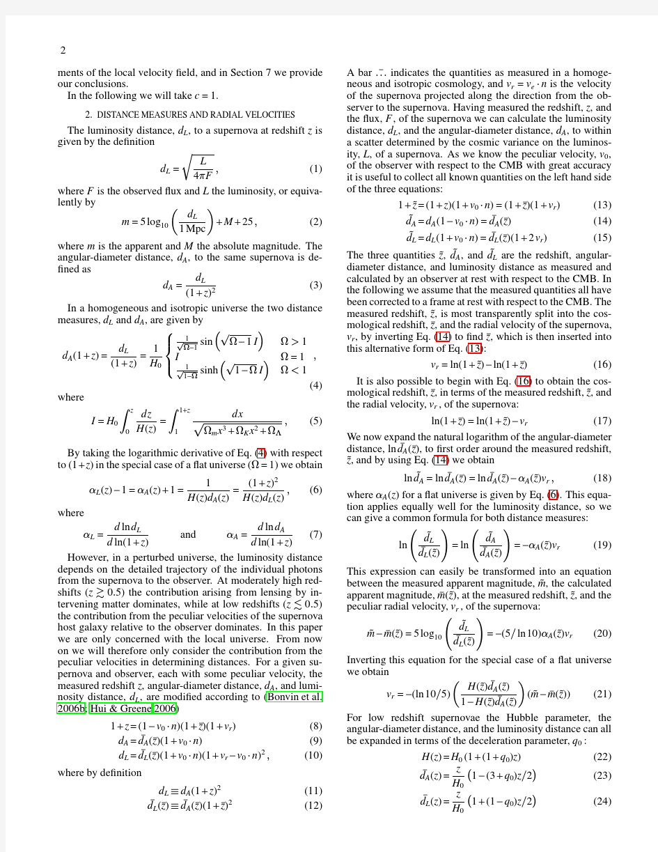 The Velocity Field of the Local Universe from Measurements of Type Ia Supernovae