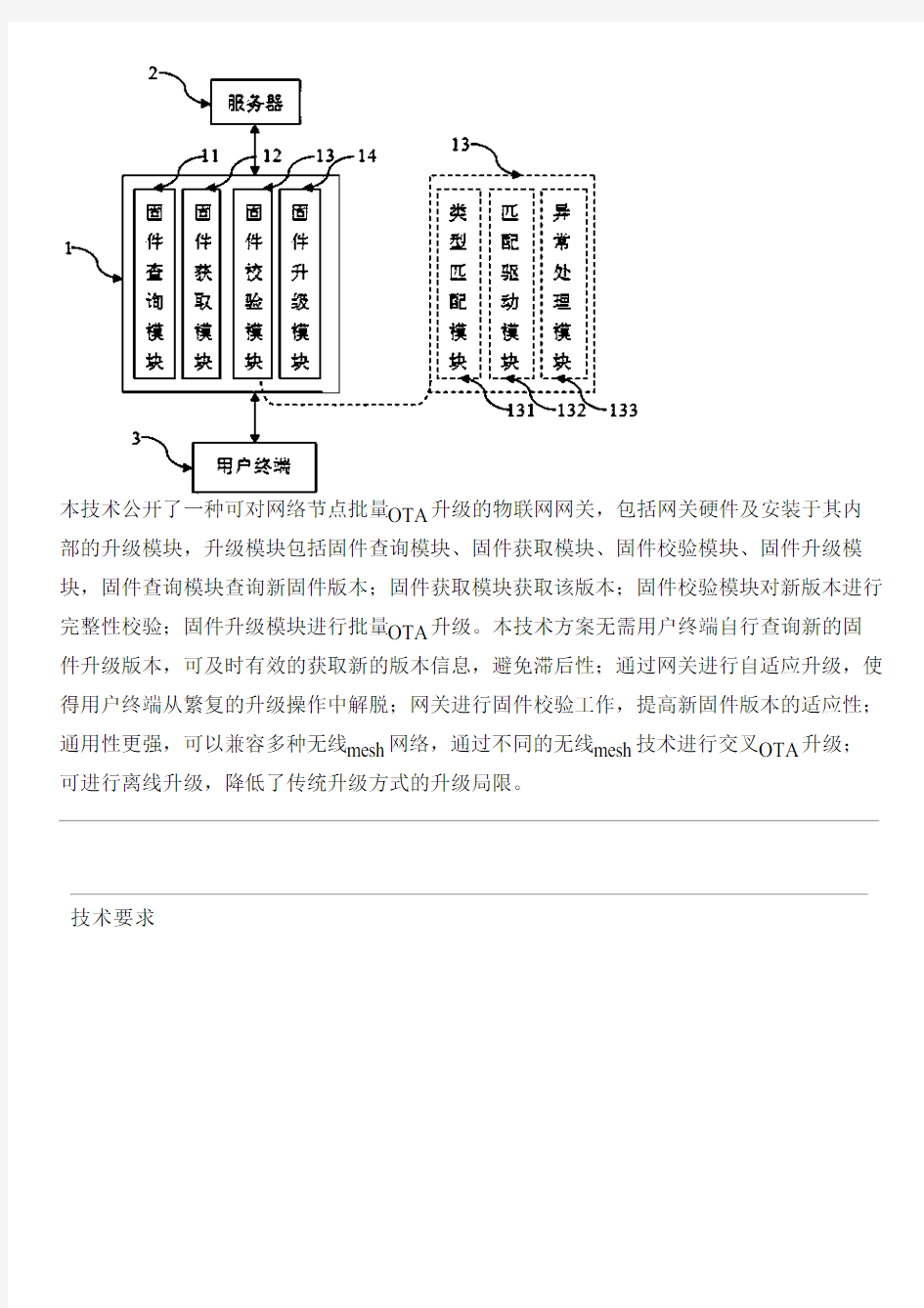 可对网络节点批量OTA升级的物联网网关及OTA升级方法与制作流程