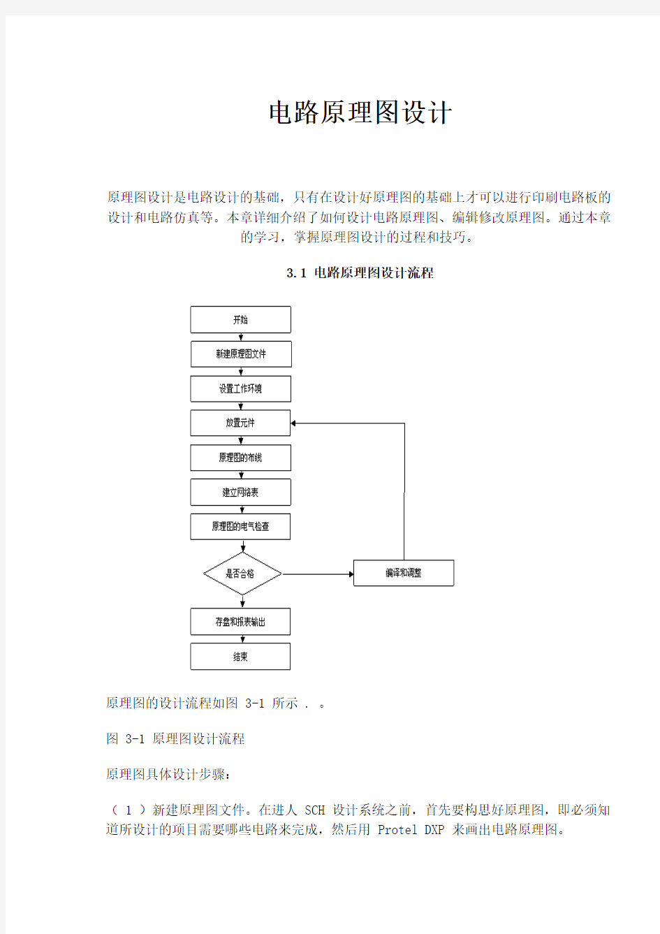 电路原理图设计