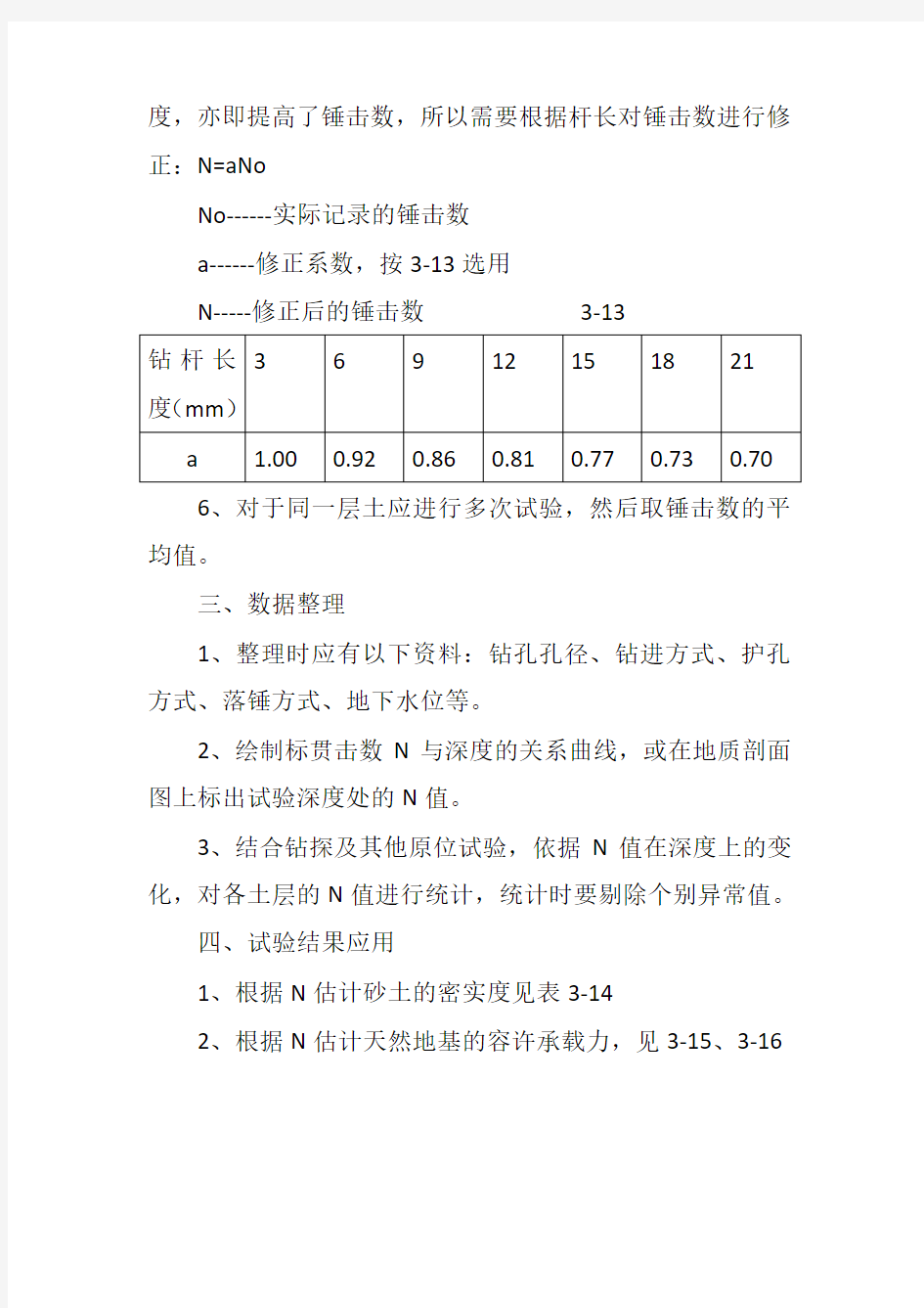 标准贯入试验