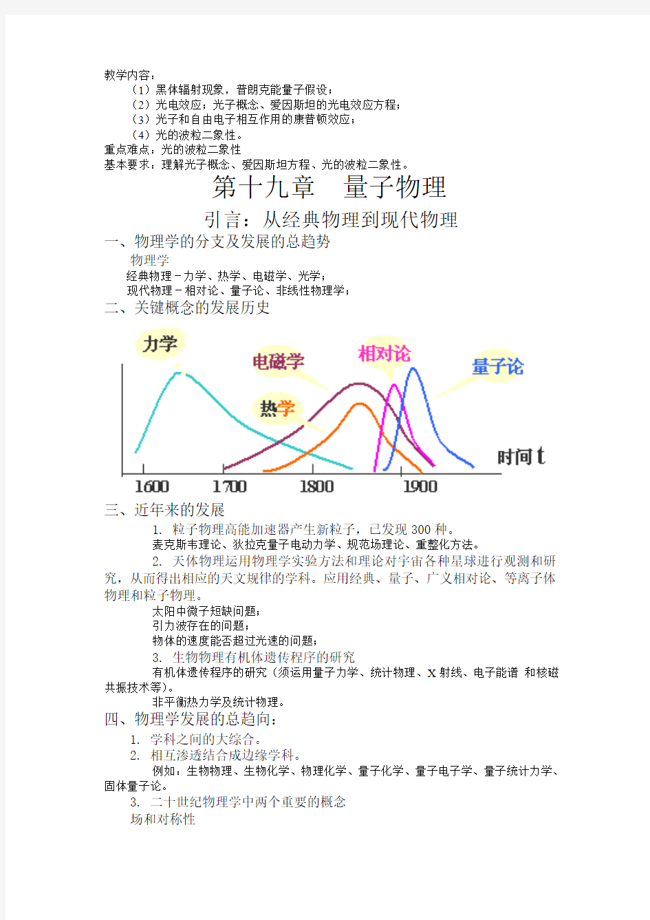 第18、19、22章量子论