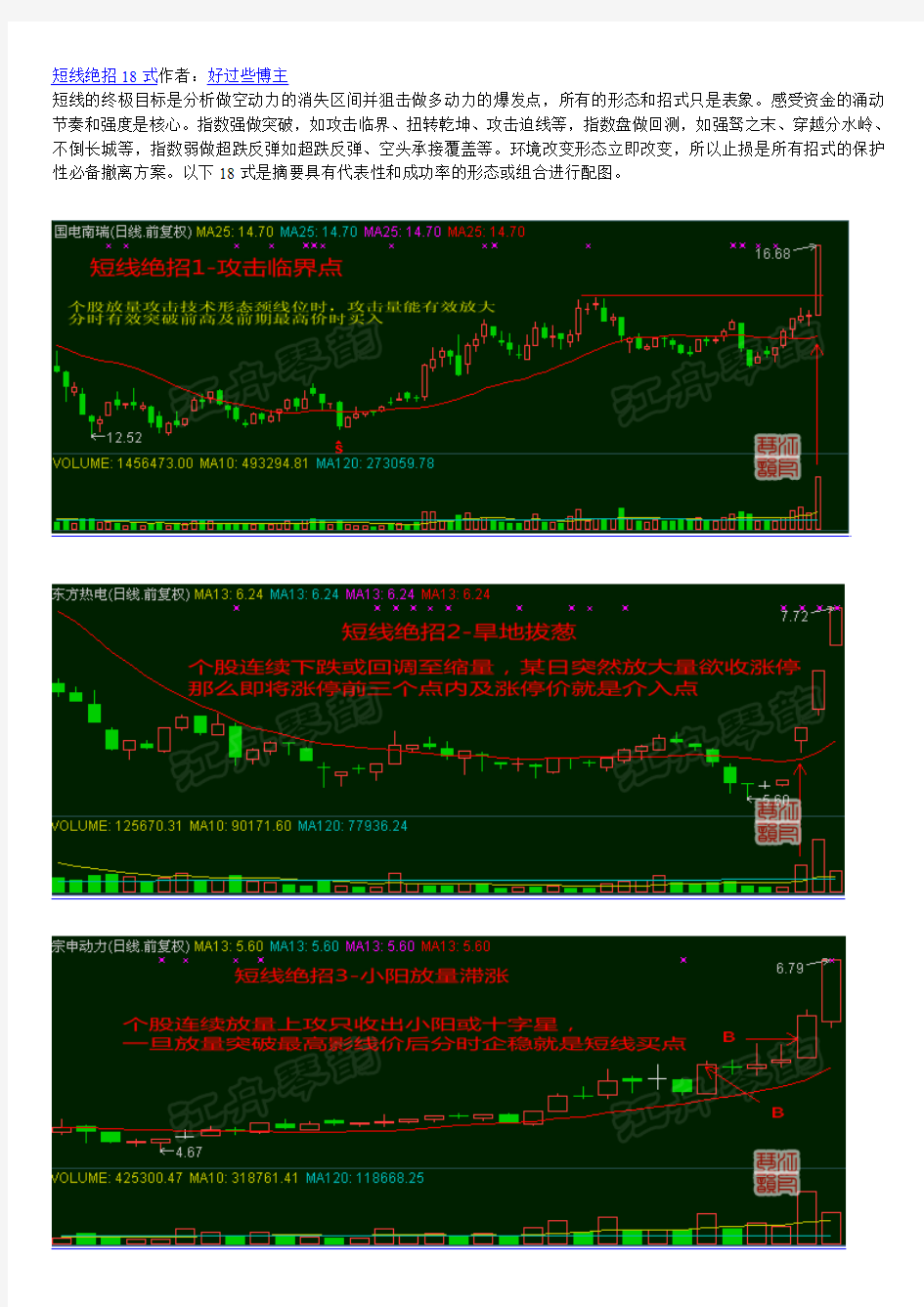 短线绝招22式图