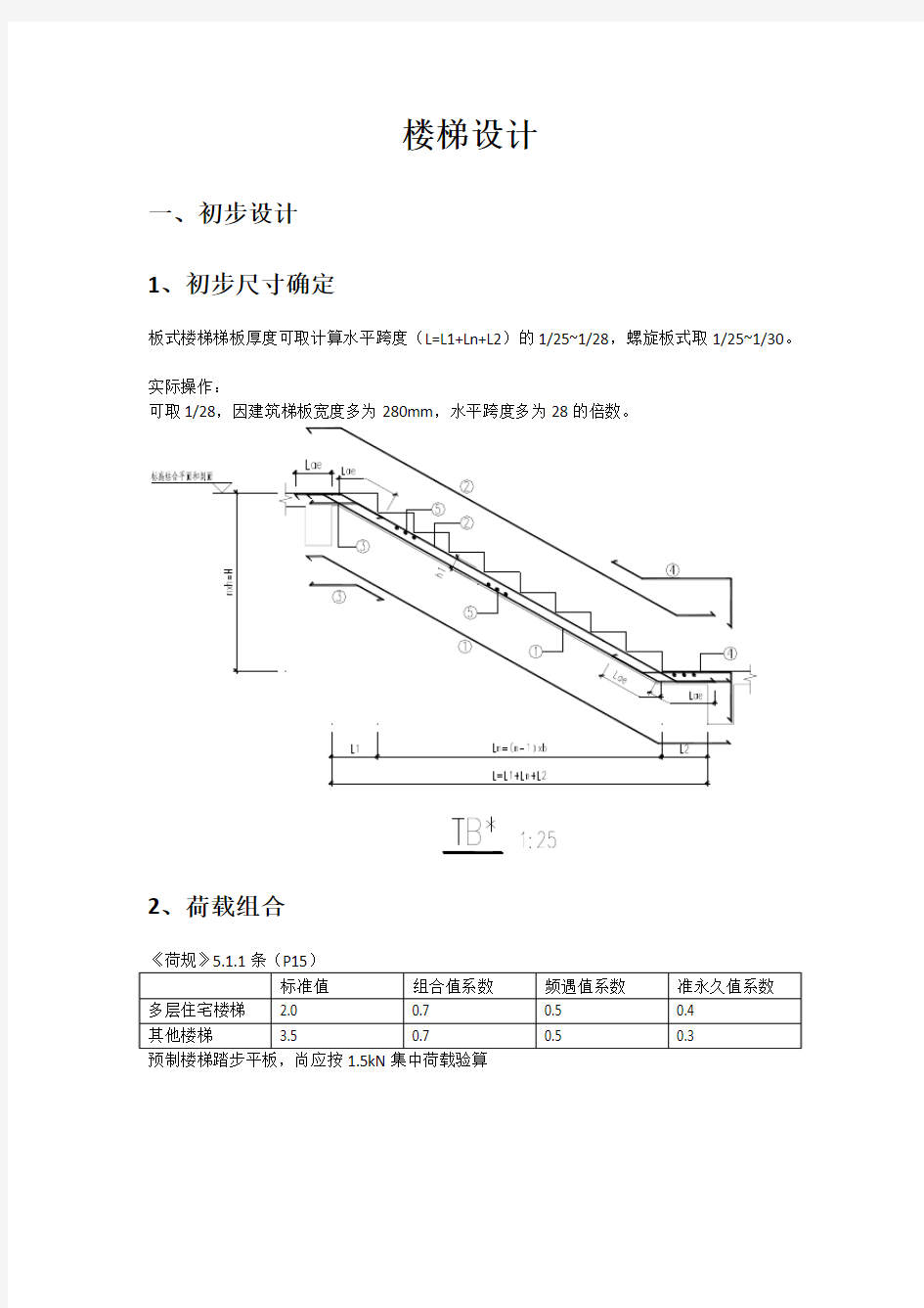 楼梯设计相关要求