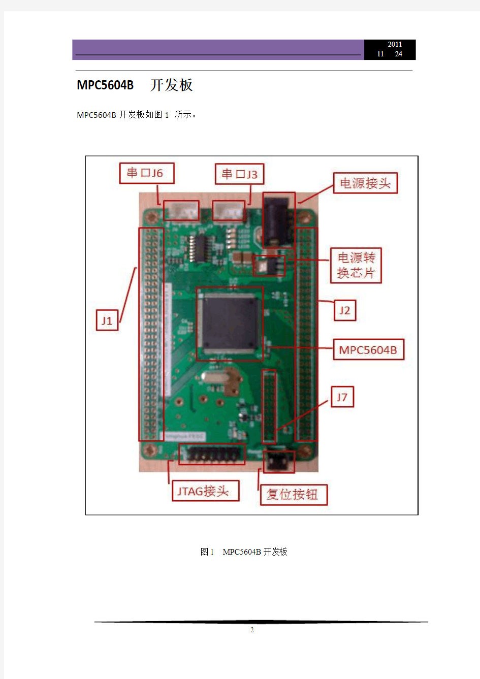 MPC5604B单片机开发工具套装说明书