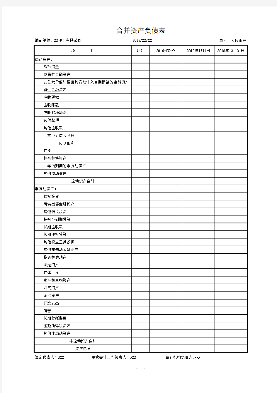 2-财务报表(新金融工具准则)