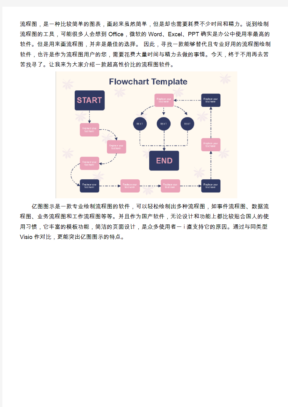 做漂亮的流程图的软件