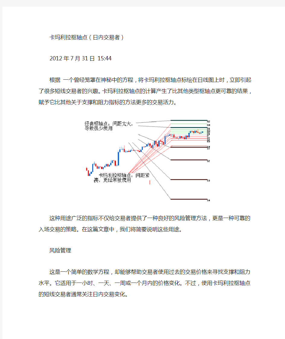 卡玛利拉枢轴点