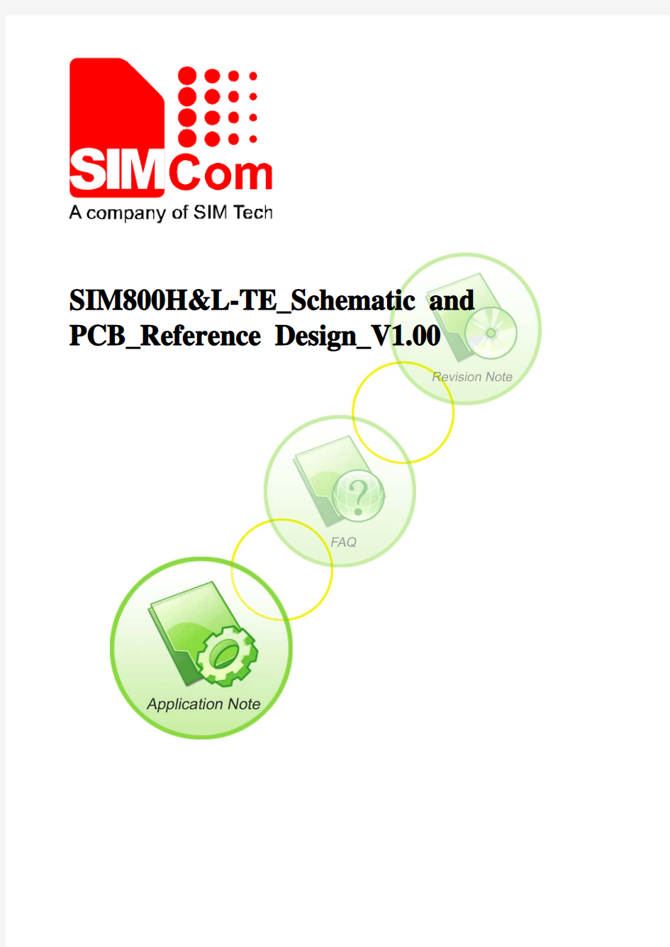 SIM800H-TE_Schematic and PCB_Reference Design_V1.00
