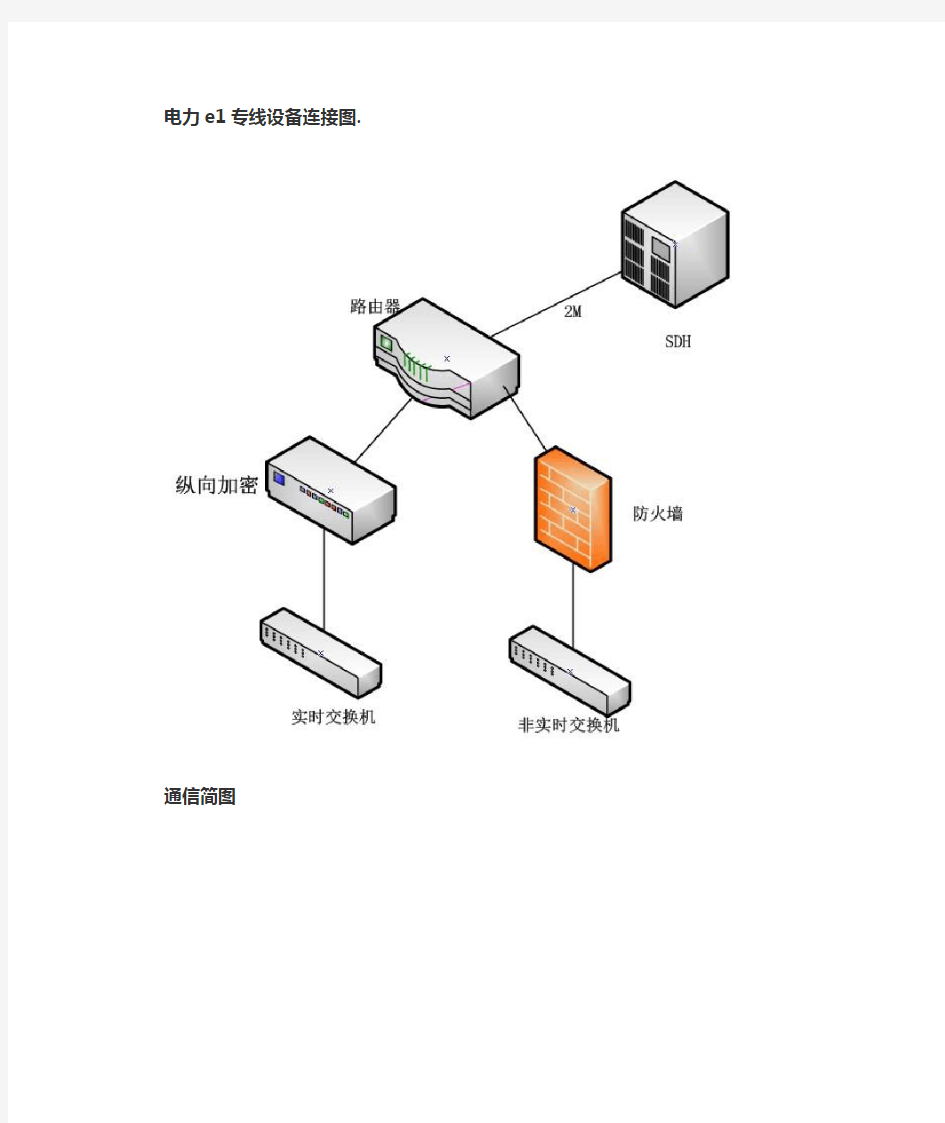 电力调度系统网络架构