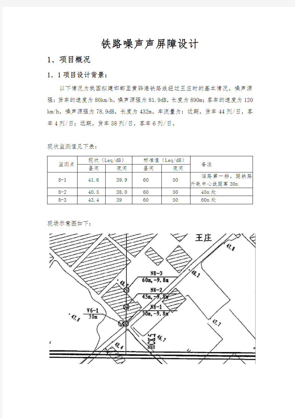 铁路噪声声屏障设计说明