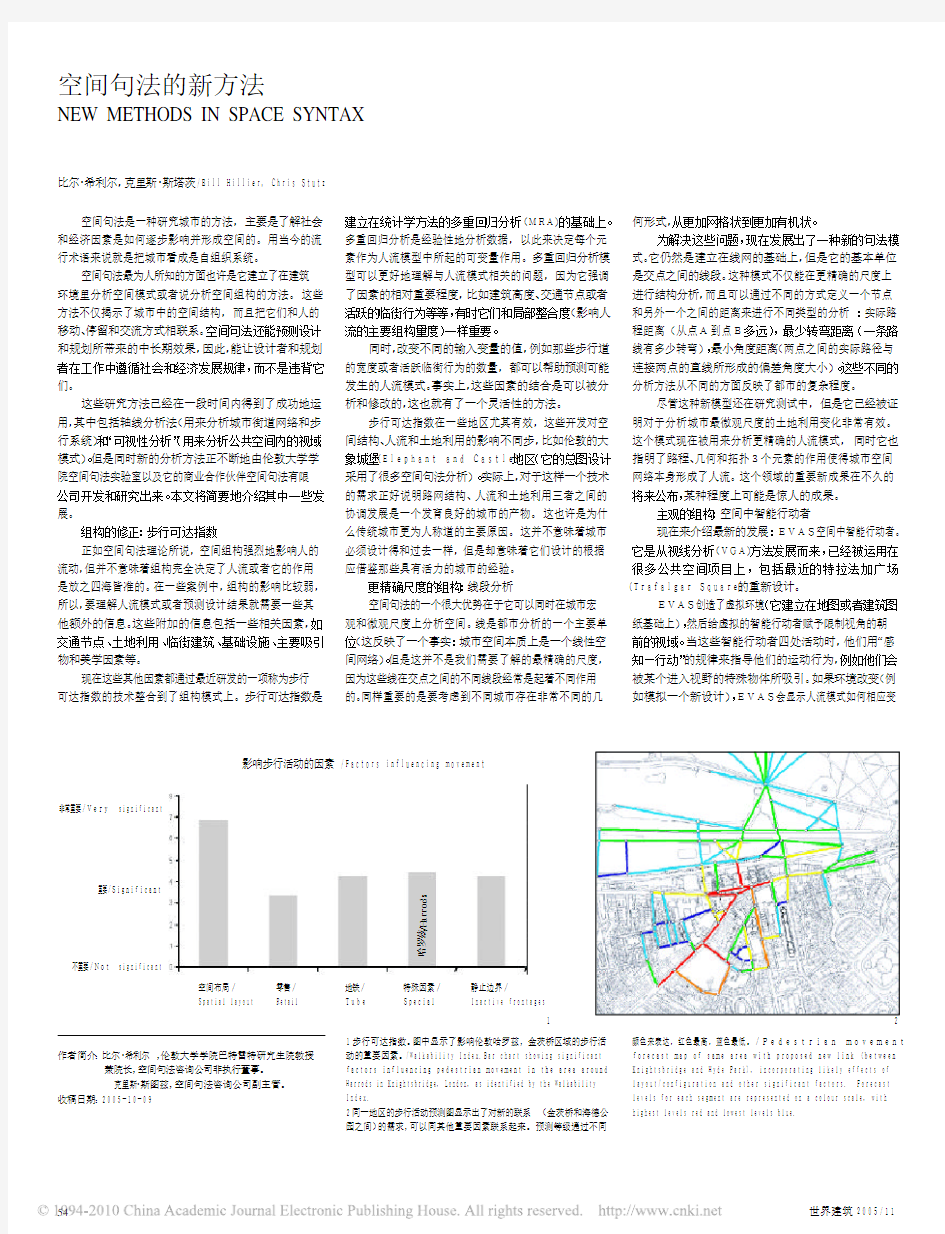 空间句法的新方法_比尔_希利尔