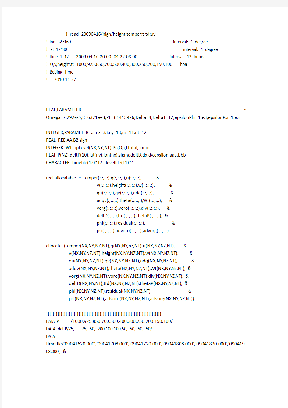 fortran-micaps