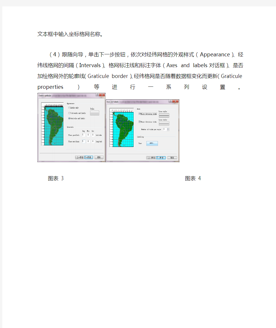 Arcmap 中添加地图经纬网格