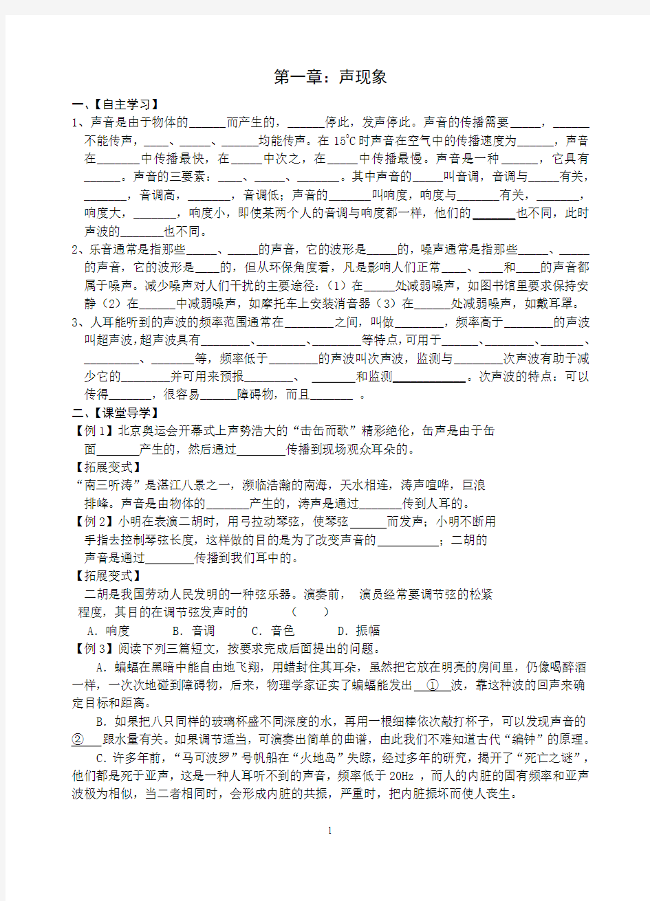 2010初中物理一轮复习导学案.doc