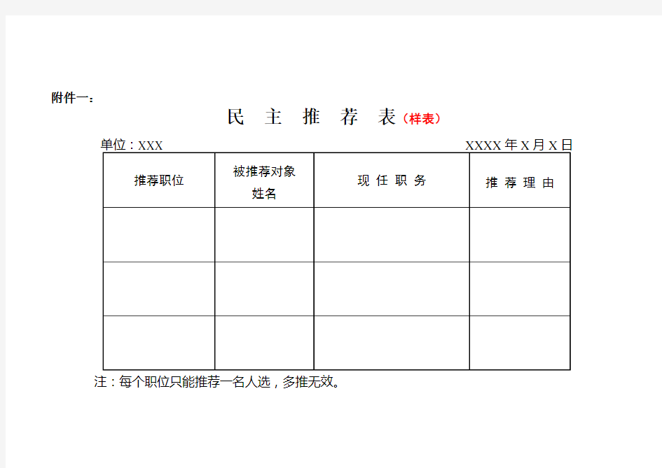 科级干部调整考察方案(一整套流程和方案)培训讲学