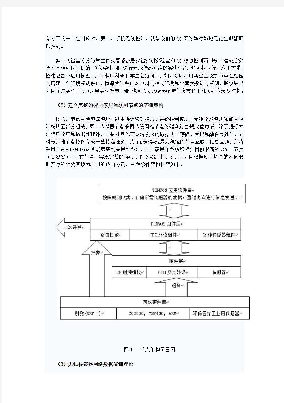 智能家居物联网实验室建设方案