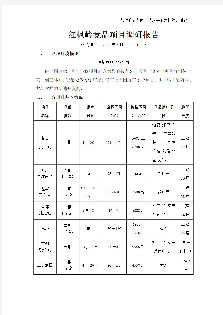 竞品市场调研报告(改)