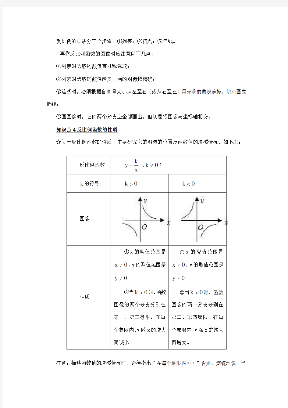 九年级下册数学知识点归纳总结