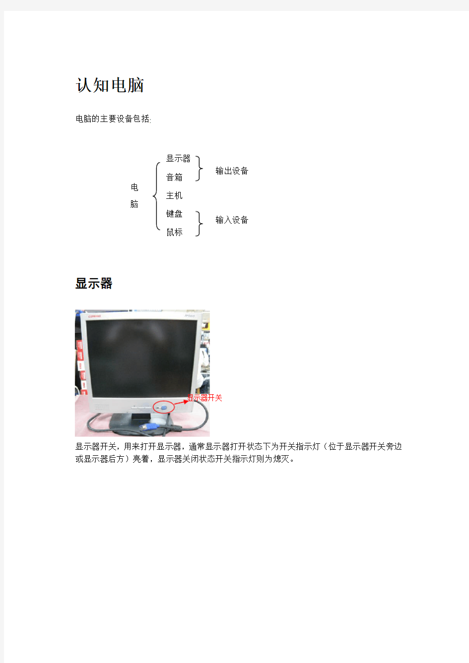 (完整版)电脑简单使用说明书初学电脑实用教程