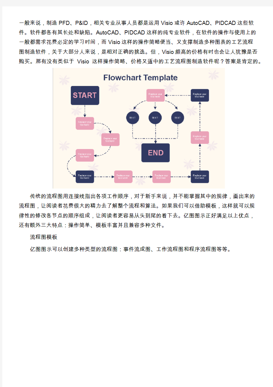 电脑上做流程图用什么软件哪个好用