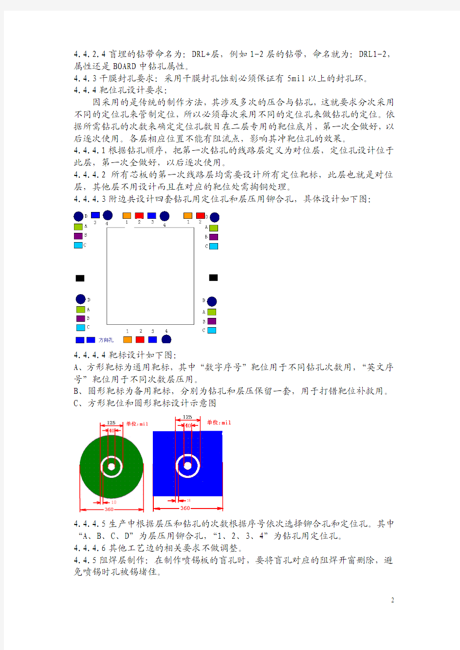 埋盲孔板制作工艺规范(0610)