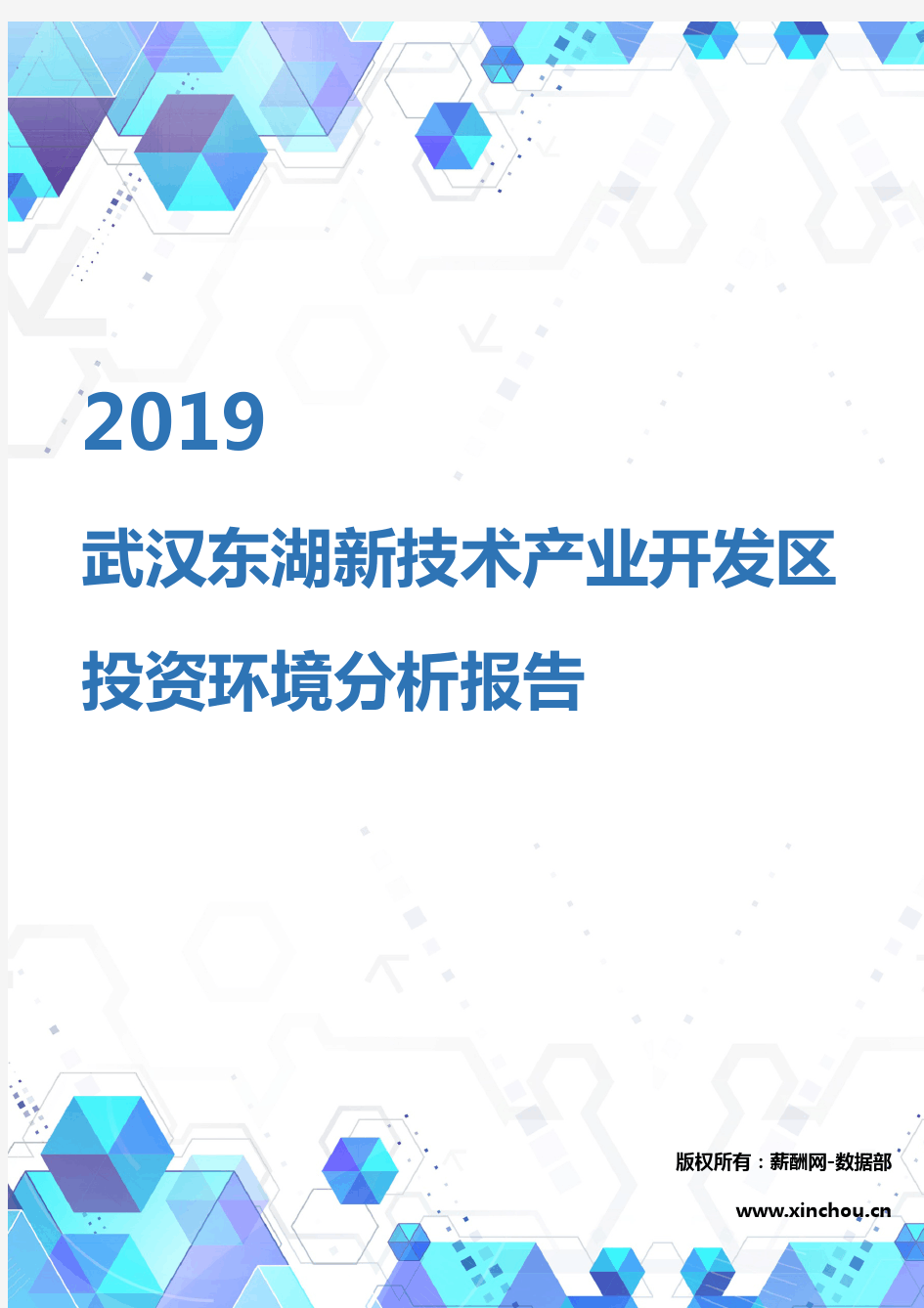 2019年武汉东湖新技术产业开发区投资环境报告