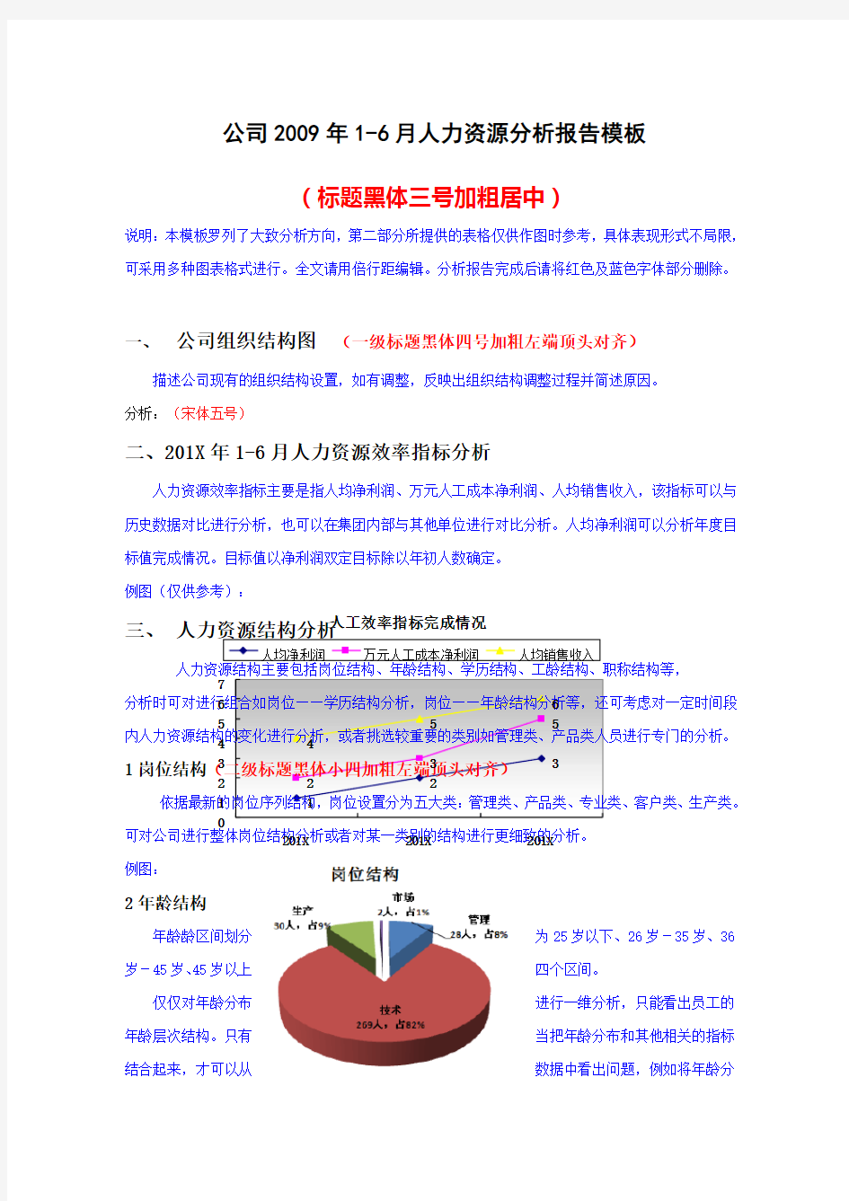 人力资源分析报告范文