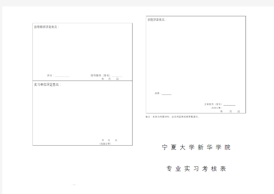 指导教师评定意见【模板】