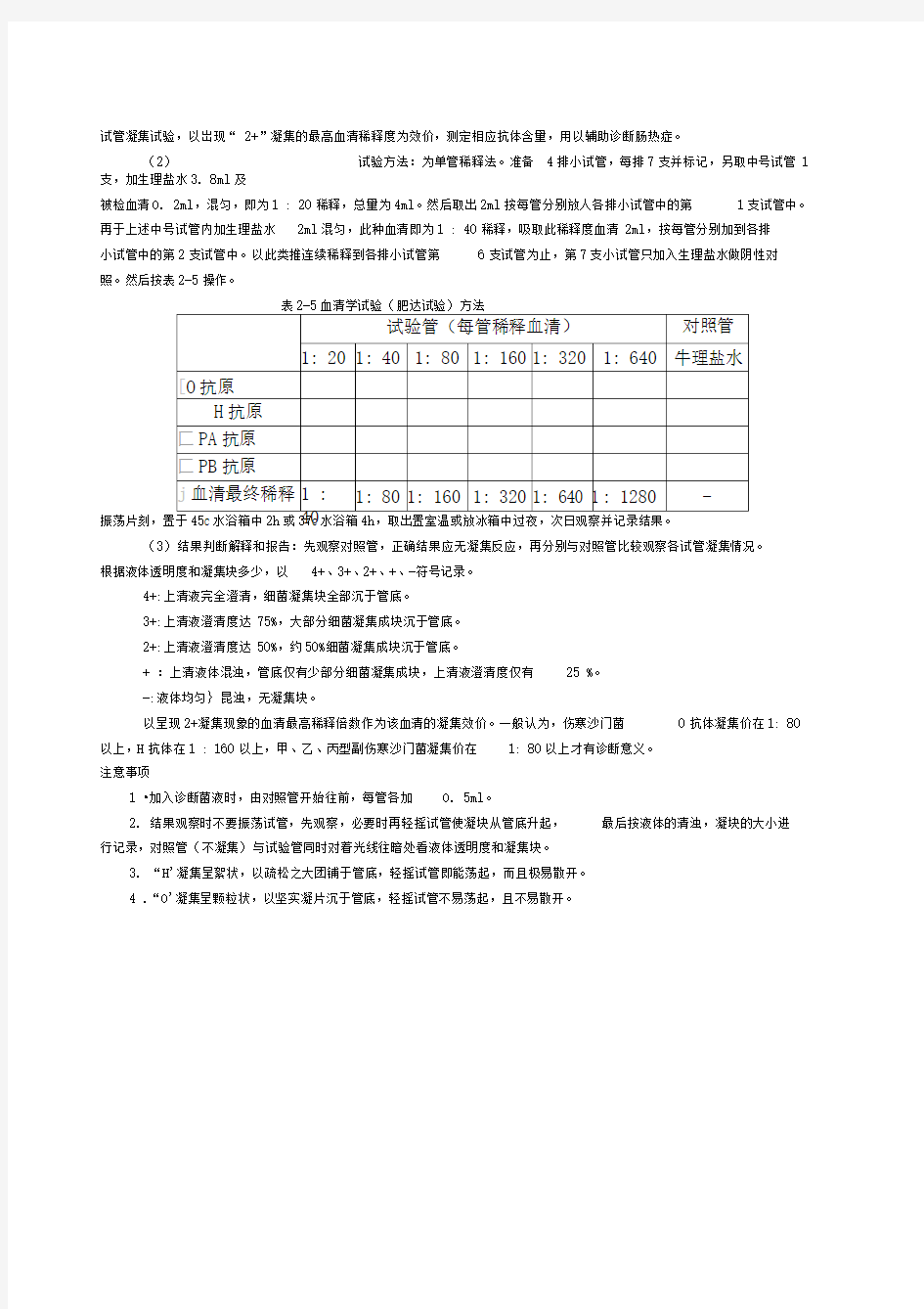 沙门菌属和志贺菌属检验