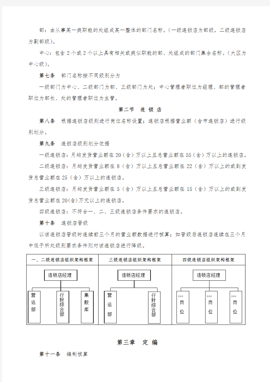 定岗定编管理办法