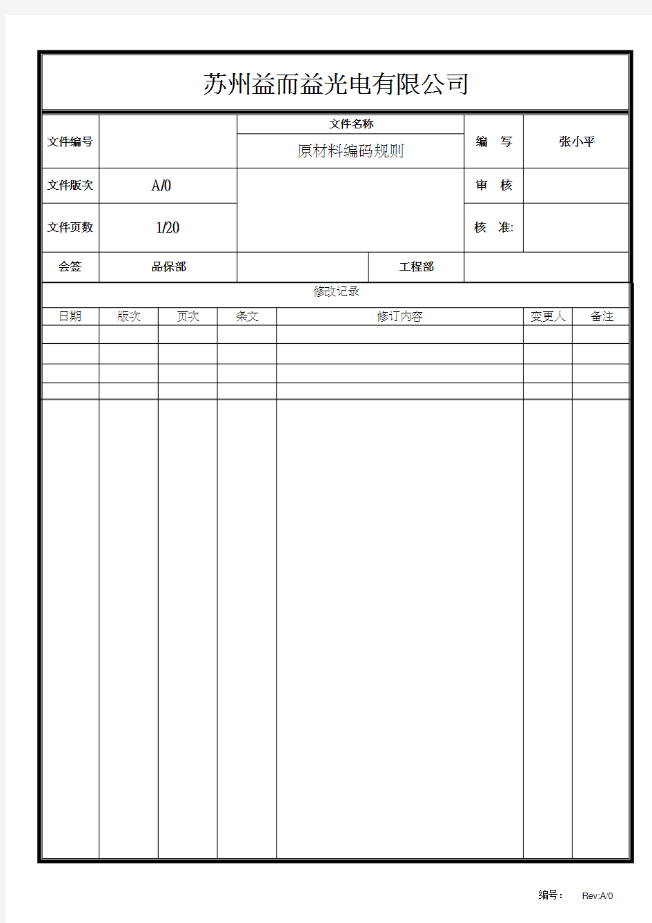 原材料编码规则.doc