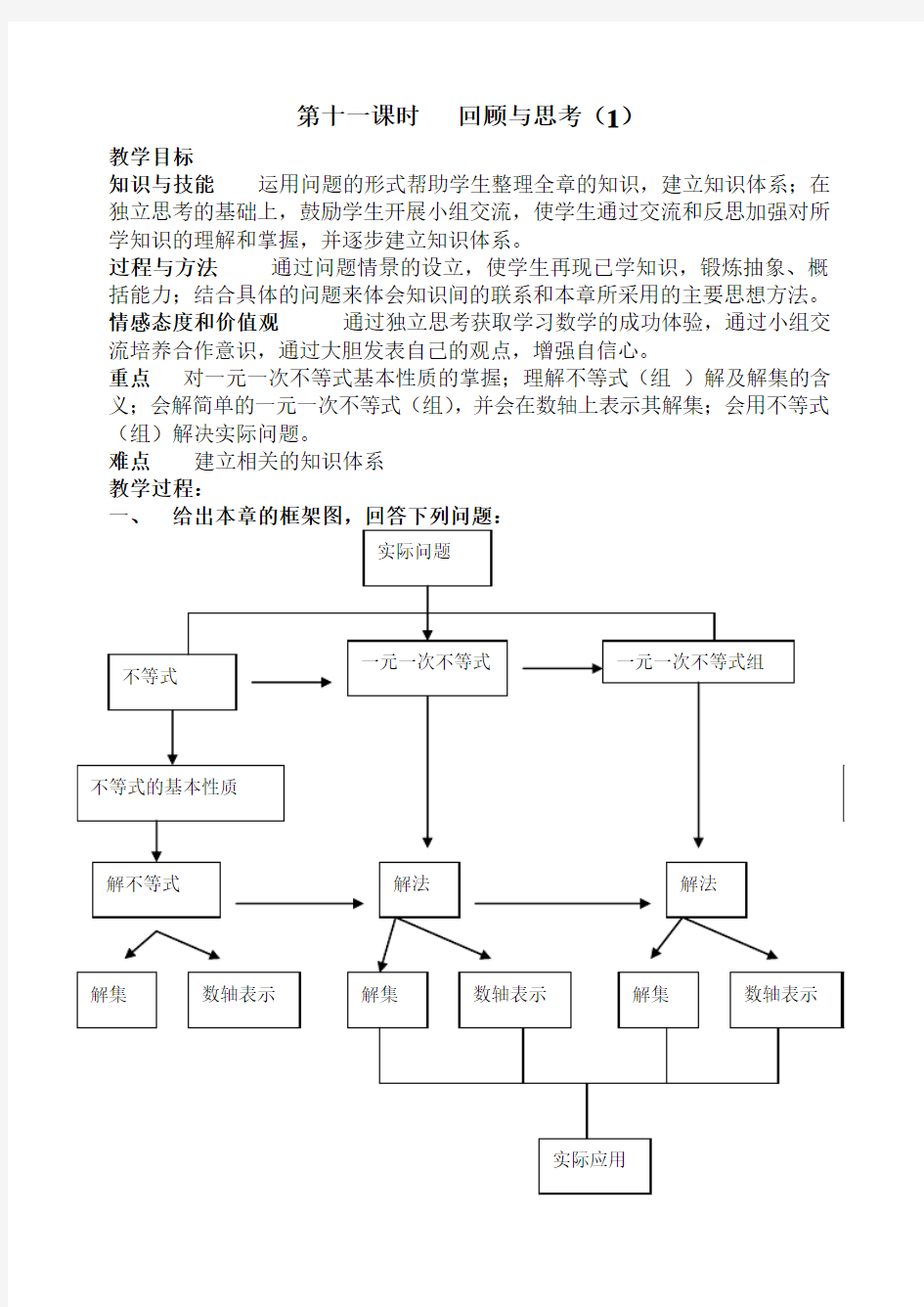 一元一次不等式及一元一次不等式组全章教案-7