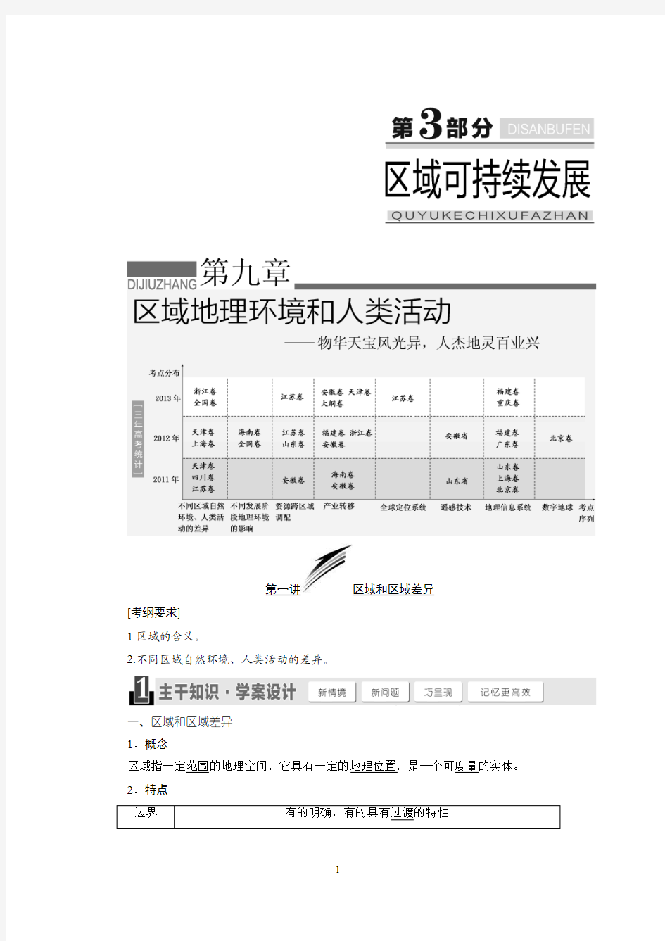 《三维设计》2015高三地理总复习：第9章  区域地理环境和人类活动.DOC[来源：学优高考网5471232]