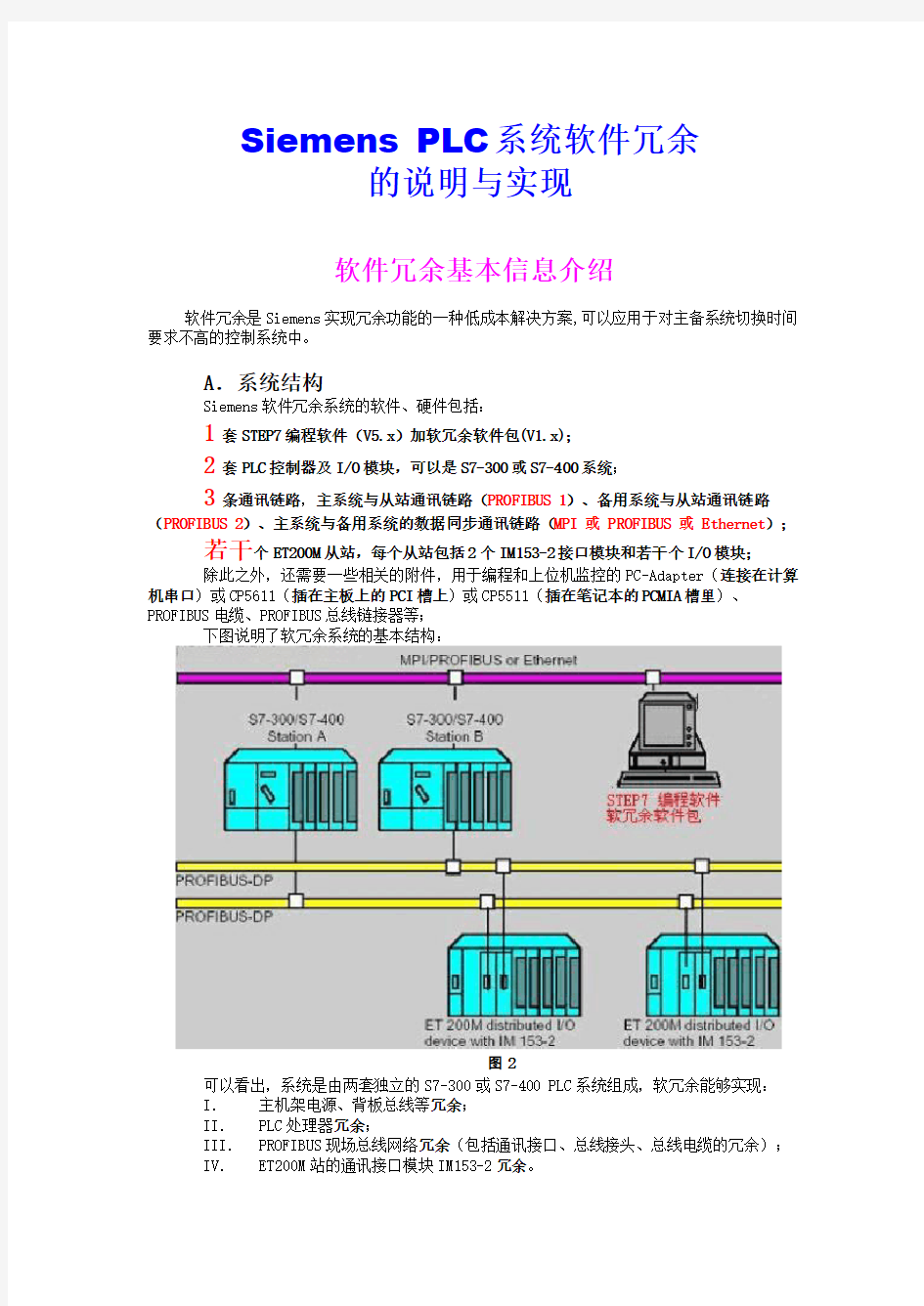 软冗余实例