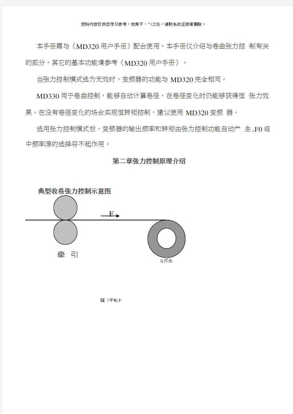 汇川变频器说明书样本