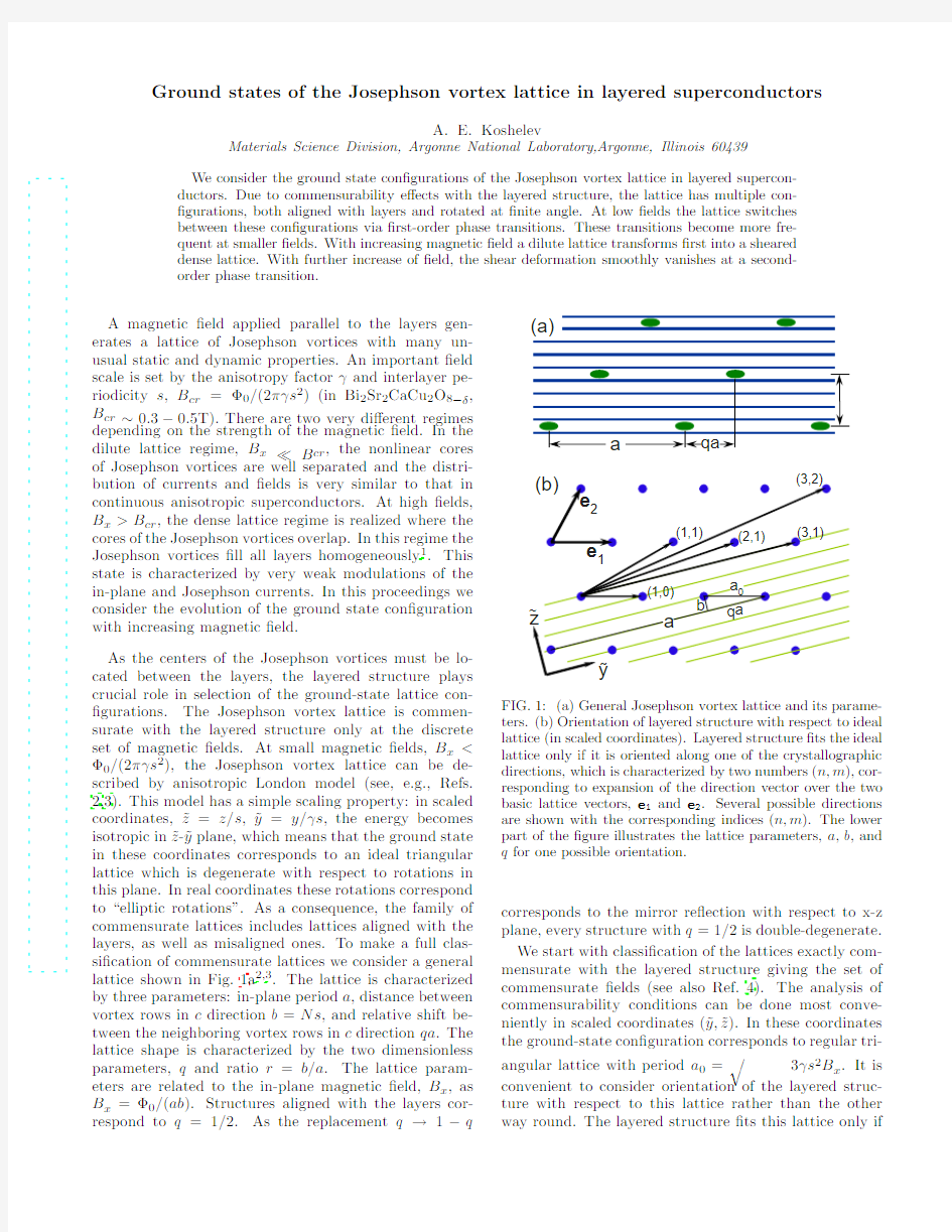 Ground states of the Josephson vortex lattice in layered superconductors