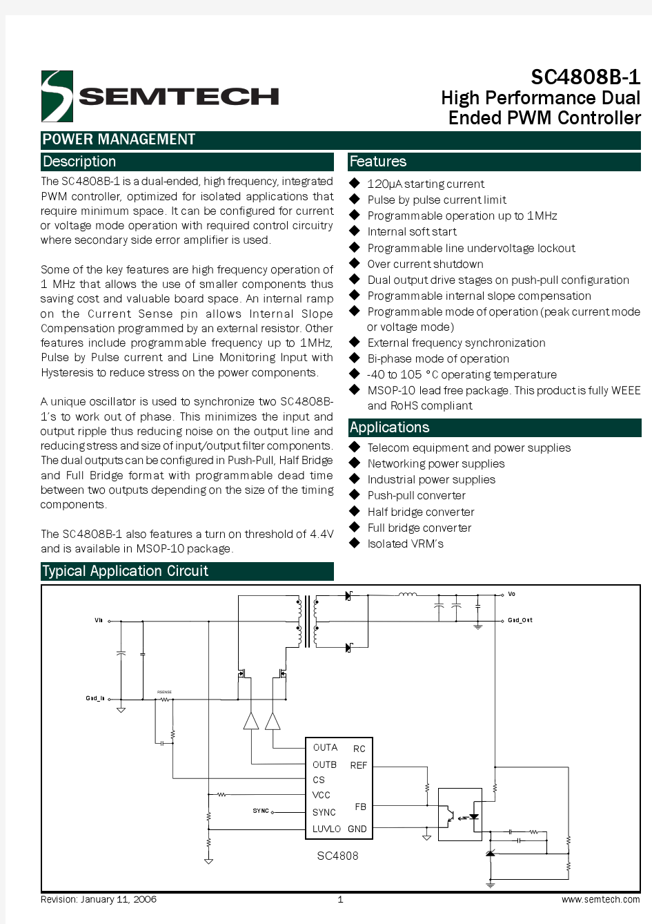 SC4808B-1MSTRT中文资料