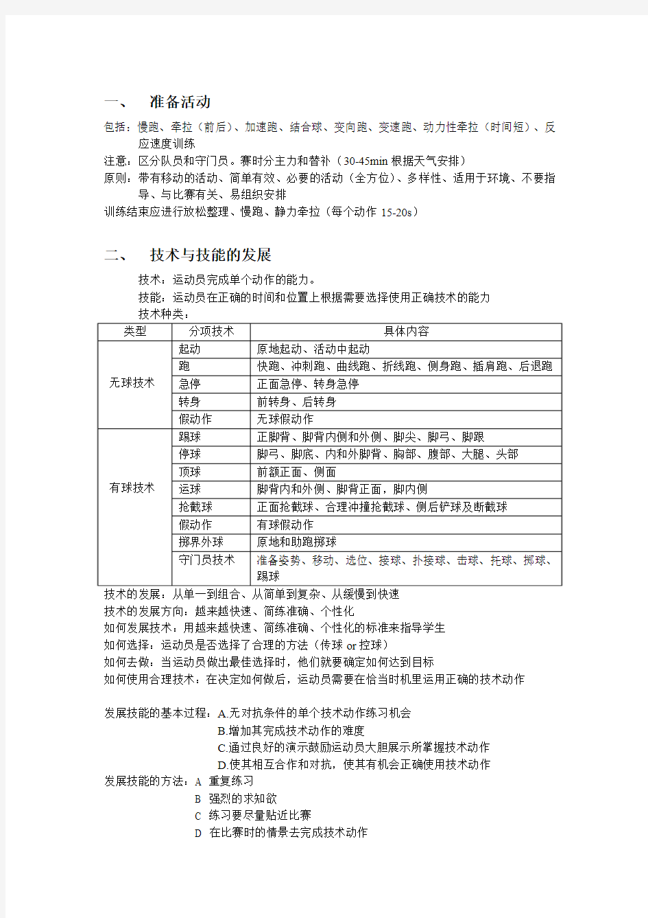 中国足协D级教练员培训理论课