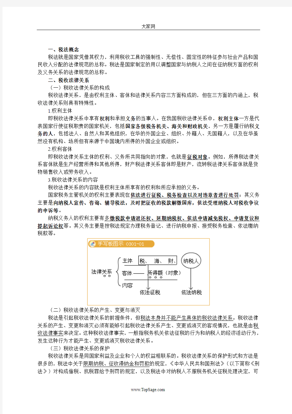 [重庆]2010年会计从业资格考试《财经法规》讲义0301