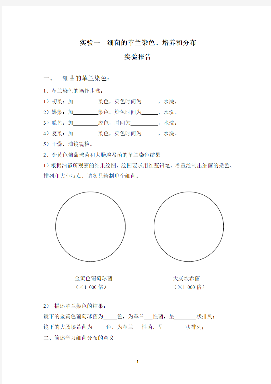 实验一的实验报告