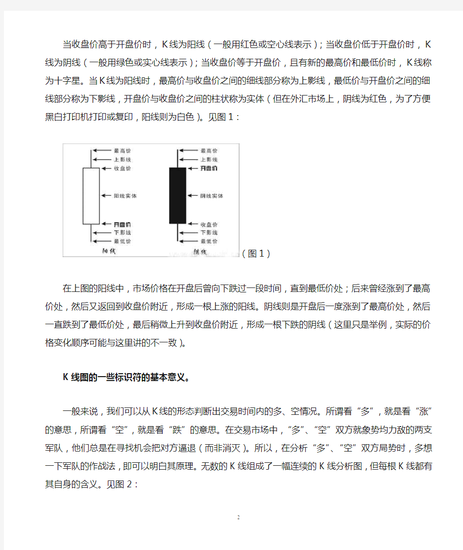 股票k线图基础知识     卖出口诀+买入口诀=炒股口诀