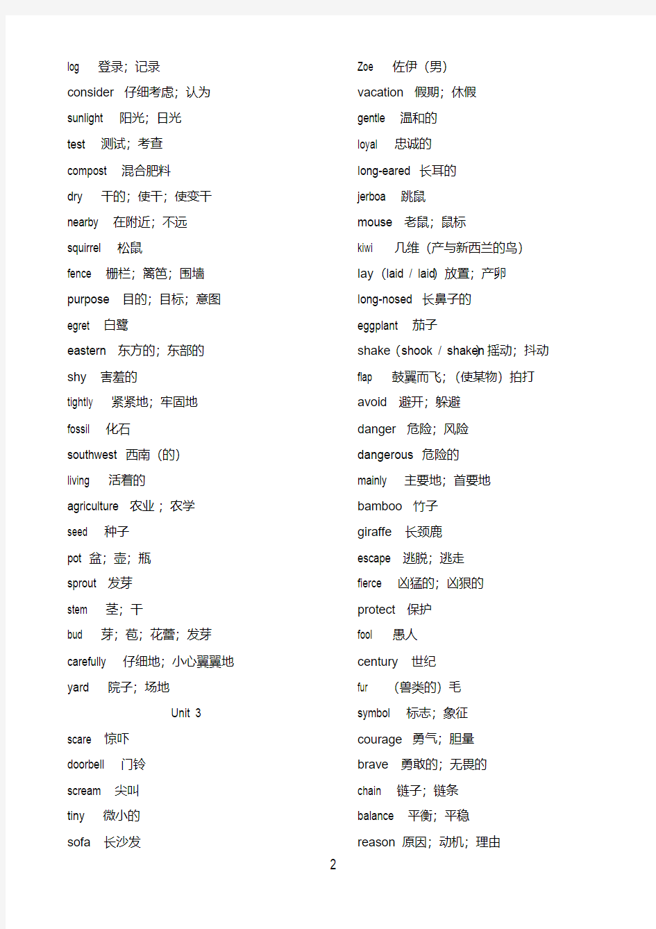 (完整word版)冀教版英语八年级下册单词表(新).pdf