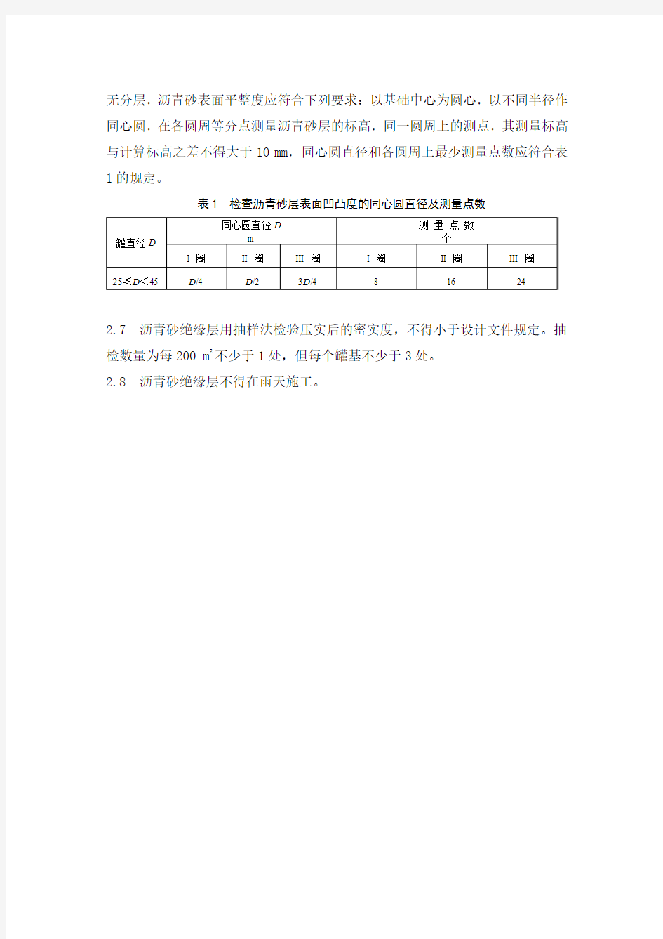 罐基础沥青砂垫层施工