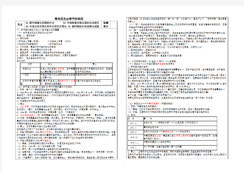 现代中国的对外关系